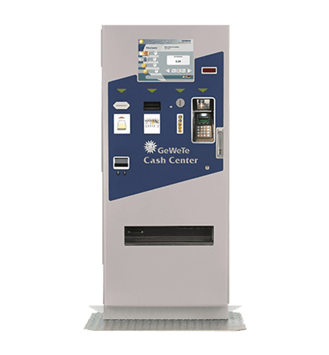 Gewete Cash Center betaalautomaat